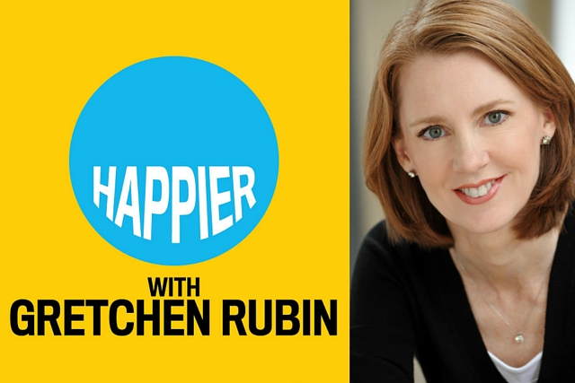 Gretchen Rubin studies happiness, habits and human behavor