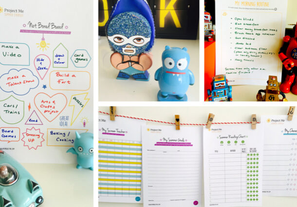 Free printable summer planners for parents and kids