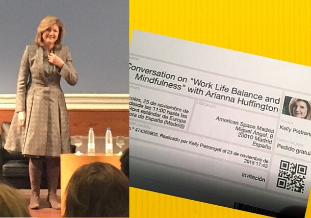 Arianna Huffington speaks to Kelly Pietrangeli of Project Me for Busy Mothers about balance. 