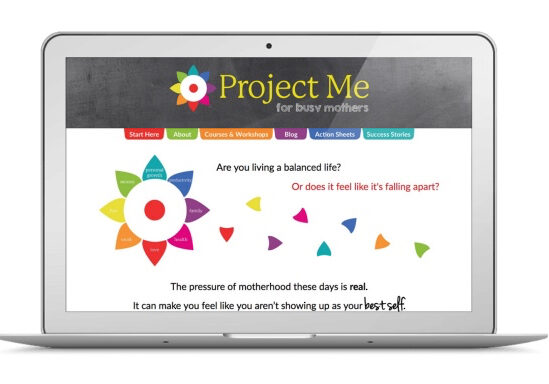 The new and improved Project Me website